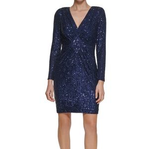 NWT Eliza J Sequin Dress Size 0P